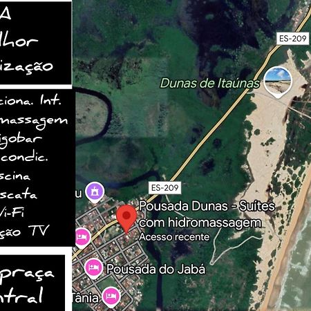 Pousada Dunas - Suites Com Hidromassagem No Coracao Da Vila Itaunas  Εξωτερικό φωτογραφία